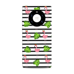 CaseGadget ETUI NADRUK FLAMINGI I LIŚCIE HUAWEI MATE 40 PRO