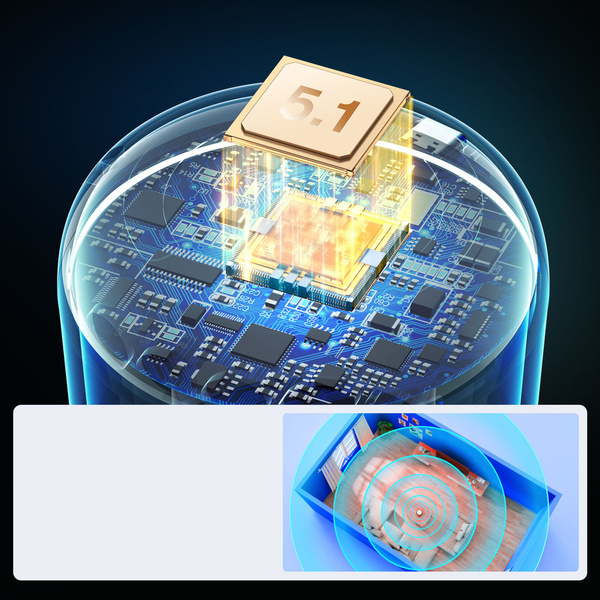 JOYROOM BLUETOOTH 5.1 RGB WIRELESS SPEAKER BLACK (JR-ML03)