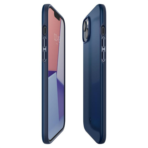 Etui Spigen Thin Fit na iPhone 14 Plus - niebieskie