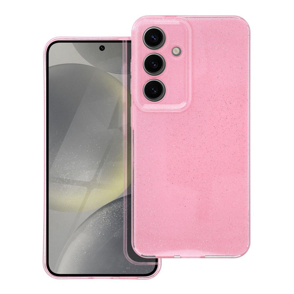 Futerał CLEAR CASE 2 mm BLINK do SAMSUNG S24 różowy