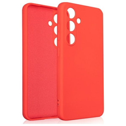 Beline Etui Silicone Samsung S25 czerwony/red