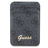Guess Wallet Card Slot Stand GUWMSHG4SHK czarny/black MagSafe 4G Classic Logo