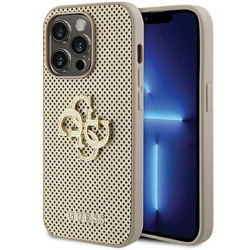 GUESS GUHCP15LPSP4LGD IPHONE 15 PRO 6.1 "GOLD/GOLD HARDCASE PERFORATED 4G GLITTER