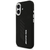 Etui AMG Silicone Oversize Rhombs        MagSafe do iPhone 17 czarny