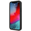 Ferrari FEOMSHCP12LBK iPhone 12 Pro Max black/black hardcase Off Track Leather Nylon Stripe