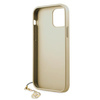 Guess GUHCP12MGF4GBR iPhone12/12 Pro 6,1" brązowy/brown hardcase 4G Charms Collection