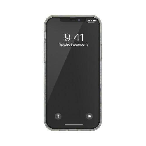Diesel Snap Case Clear AOP iPhone 12 ProMax niebiesko-limonkowy/blue-lime 42565