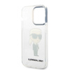 Karl Lagerfeld Ikonik Karl case for iPhone 14 Pro - transparent