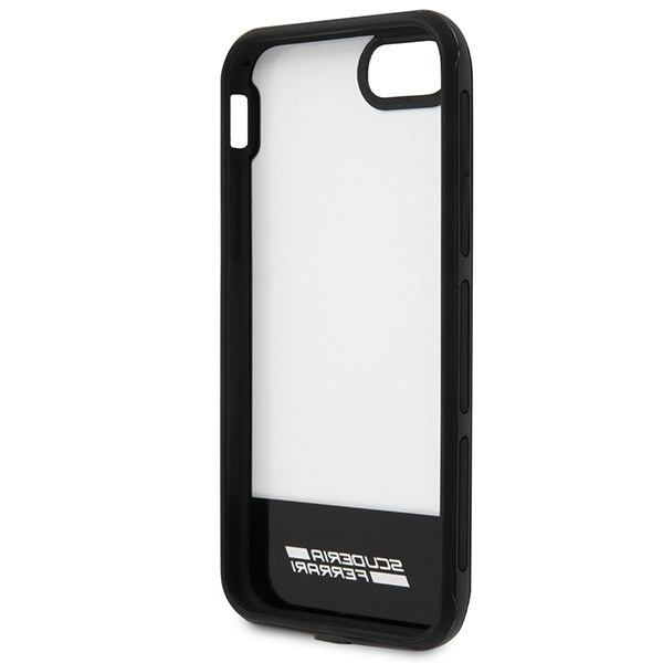 Ferrari Hardcase FEHCP7BISBK iPhone 7/8 /SE 2020 / SE 2022  transparent black