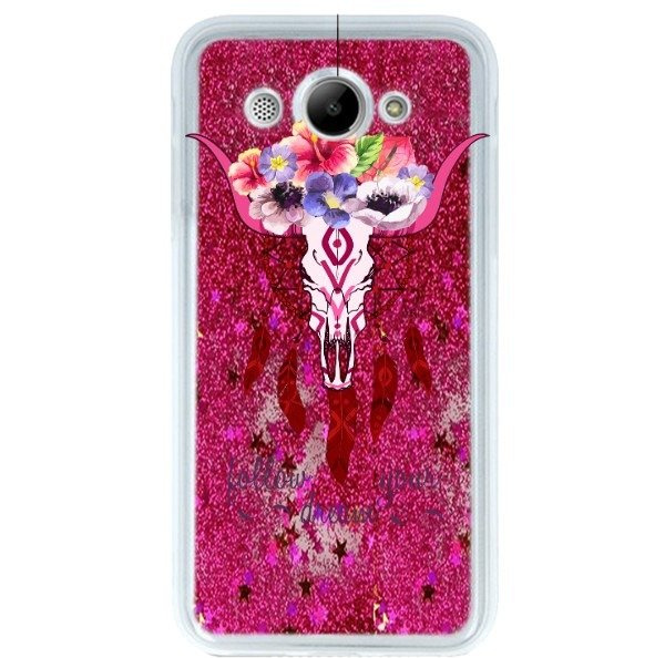 FUNNY CASE LIQUID DREAMER HUAWEI Y3 2018 PINK