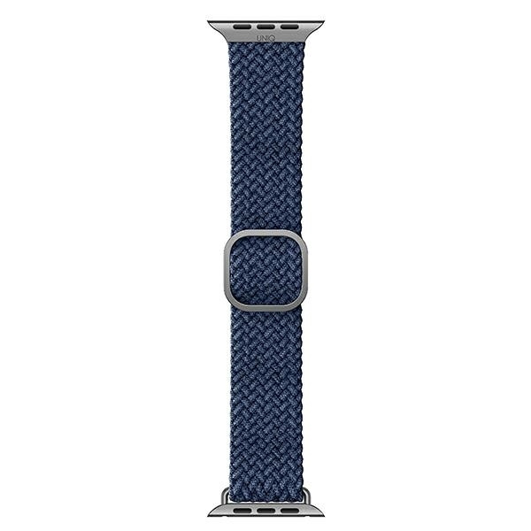 Pasek UNIQ Aspen Braided na Apple Watch 1/2/3/4/5/6/7/8/SE/SE2 40/38/41mm - niebieski