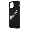 Guess GUHCP12SLSVSBW iPhone 12 mini5,4" czarno biały/black white hardcase Silicone Vintage