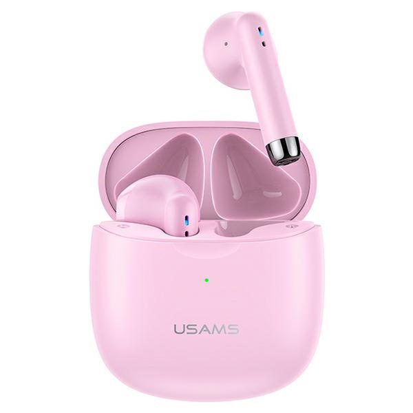 USAMS SŁUCHAWKI BLUETOOTH 5.0 TWS IA SERIES BEZPRZEWODOWE RÓŻOWY /PINK BHUIA04 (US-IA04)