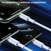 USAMS Kabel U63 USB-C na Lightning 1,2m20W PD Fast Charge czarny/black SJ484USB01 (US-SJ484)