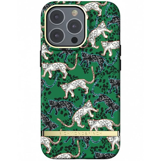 Richmond & Finch iPhone 13 Pro Freedom Case, Green Leopard