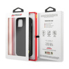 Ferrari FESAXHCP12LBK iPhone 12 Pro Max 6,7" czarny/black hardcase On Track Carbon Stripe