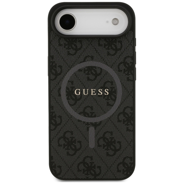 Etui Guess 4G Ring Classic Logo MagSafe do iPhone Air czarny