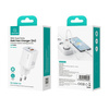 USAMS Ład. siec. CC254 30W GaN USB-C/USB-A Fast Charging HC Series fioletowy/purple CC254TC03