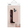 Etui UNIQ Lino Hue Magclick Charging na iPhone 14 Pro - różowe