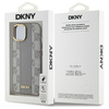 DKNY DKHMP15MPCPVSLE iPhone 15 Plus6.7" beżowy/beige hardcase Leather Checkered Mono Pattern MagSafe