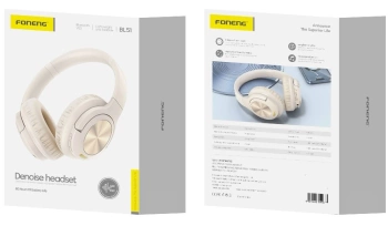 FONENG wireless headphones (ANC + ENC) BL51 Beige