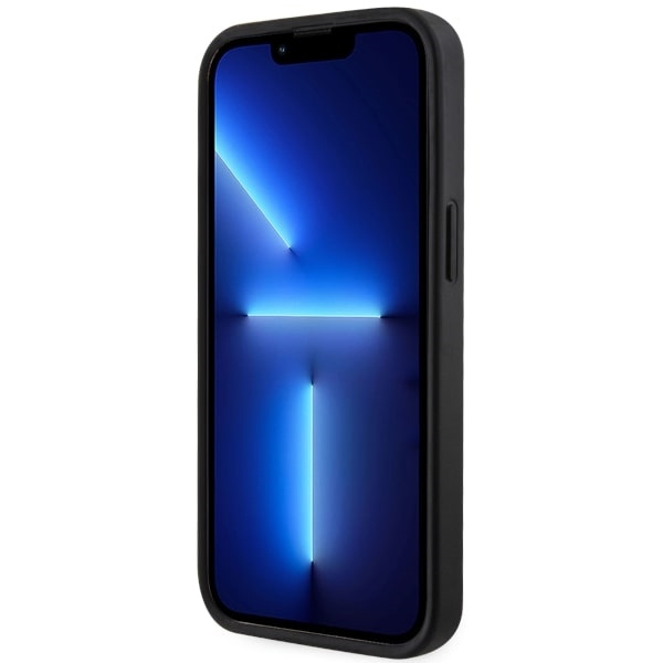 Guess GUHMP14MHGCFSEK iPhone 14 Plus/ 15 Plus 6.7" czarny/black hardcase GCube Stripes MagSafe