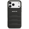 Etui AMG Leather Debossed Lines Logo do  iPhone 17 Pro Max czarny