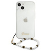 Guess GUHCP13MKPSWH iPhone 13 / 14 / 156.1" Transparent hardcase White Pearl
