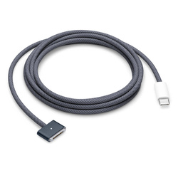 APPLE A2363 MLYV3ZM/A KABEL PRZEWÓD USB-C DO MAGSAFE 3 2M MIDNIGHT BLUE OTWARTE OPAKOWANIE