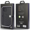 Audi Genuine Leather iPhone 12/12 Pro 6.1" black/black hardcase AU-TPUPCIP12P-Q8/D1-BK