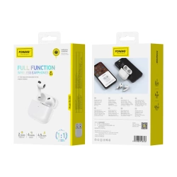 FONENG wireless earphones BL500 White