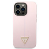 Guess GUHCP14LSLTGU iPhone 14 Pro 6,1" fioletowy/purple hardcase Silicone Triangle