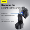 Baseus magnetic car phone holder wireless Qi charger 15 W (MagSafe compatible for iPhone) black (WXJN-01)