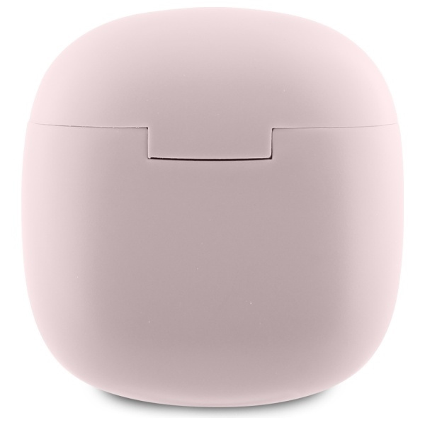 Guess słuchawki Bluetooth GUTWSJ14ESGP   TWS + stacja dokująca różowy/pink Printed Classic Logo