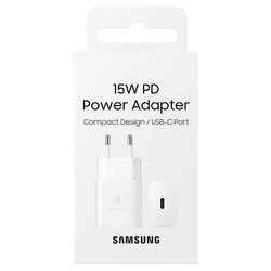 ŁADOWARKA SIECIOWA SAMSUNG EP-T1510NWE 15W  USB-C BIAŁY