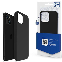 Etui 3mk Silicone Case na iPhone 13 - czarne