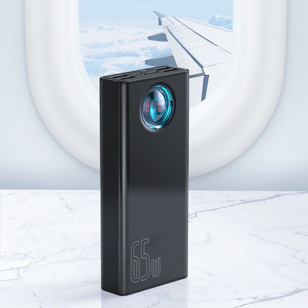 Baseus Amblight powerbank 65W 30000mAh Overseas Edition biały (PPLG000102)
