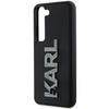 Etui Karl Lagerfeld 3D Rubber Glitter Logo na Samsung Galaxy S23+ - czarne
