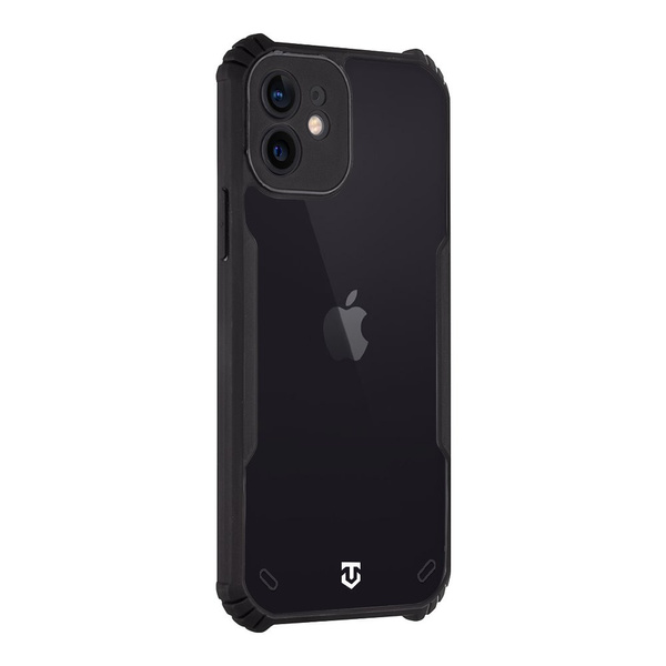 Tactical Quantum Stealth Cover for Apple iPhone 12 Clear/Black