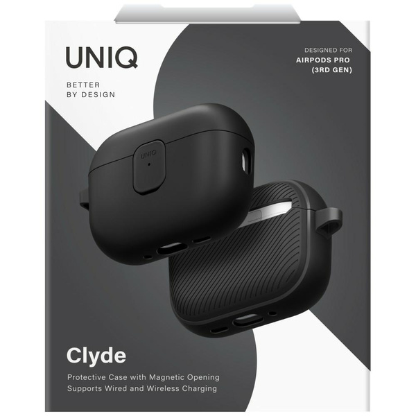 Etui UNIQ Clyde do AirPods Pro 3 gen     czarno szary