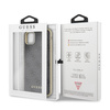 Guess GUHCN65G4GG iPhone 11 Pro Maxszary/grey hard case 4G Collection