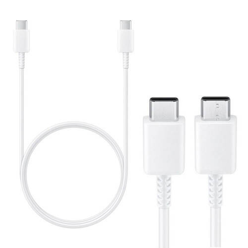 CABLE SAMSUNG USB-C TO USB-C 1M EP-DA905BWE WHITE BULK