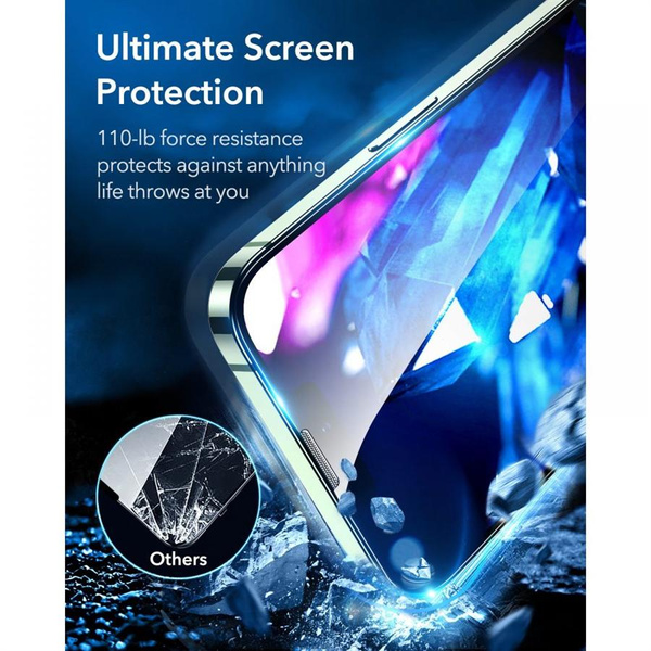 SZKŁO HARTOWANE ESR ARMORITE 2-PACK IPHONE 13 PRO MAX BLACK