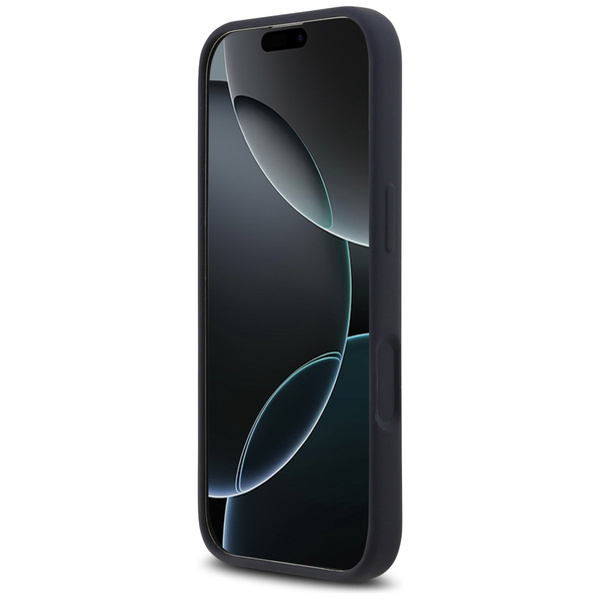 Etui Red Bull Silicone Oversize Vertical Logo MagSafe do iPhone 17 granatowy