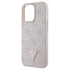 Guess GUHCP13LP4TDSCPP iPhone 13 Pro /13 6.1" różowy/pink hardcase Crossbody 4G Metal Logo