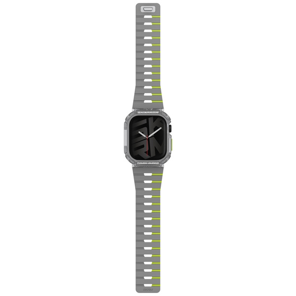 Pasek+etui Skinarma Gemini do Apple      Watch 46mm niteglow