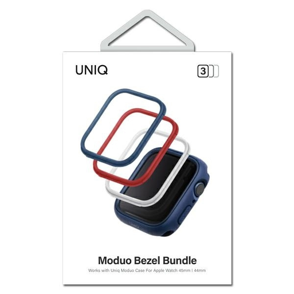 Frame for Uniq Moduo 3in1 case for Apple Watch 4/5/6/7/8/SE/SE2 44/45mm - blue, red, white