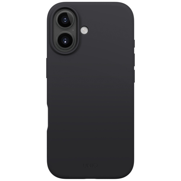 Etui UNIQ Lino do iPhone 17 Magclick     Charging szary