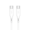 JELLICO kabel B24 USB-C - USB-C PD 60W 1M Biały
