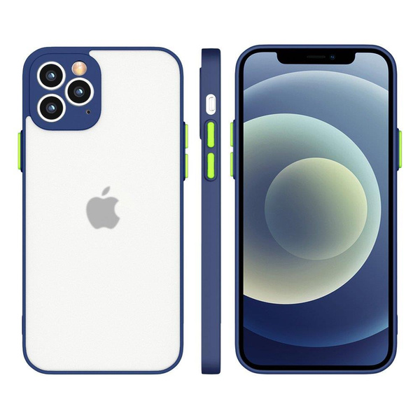 MILKY CASE SILICONE FLEXIBLE TRANSLUCENT CASE FOR SAMSUNG GALAXY A72 4G NAVY BLUE